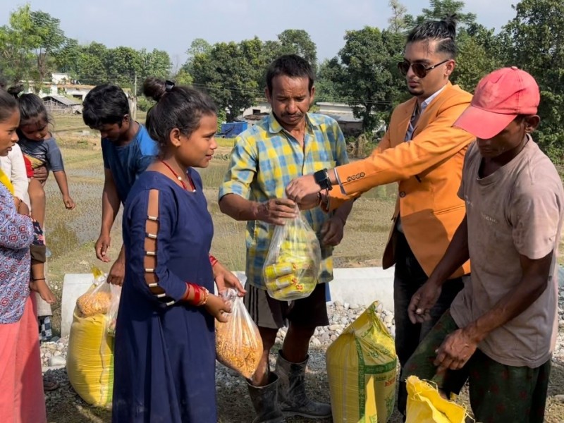 टिकटकमा मात्रै होइन, सामाजिक कार्यमा पनि सक्रिय अंशु वर्मा